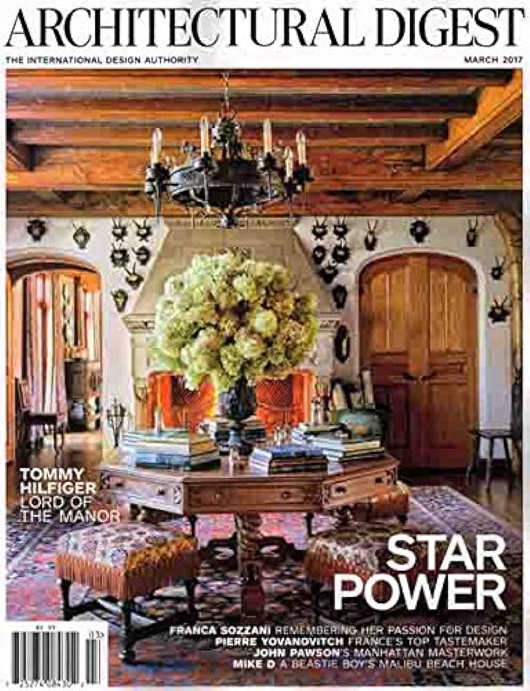 Architectural digest : the international design authority : star power