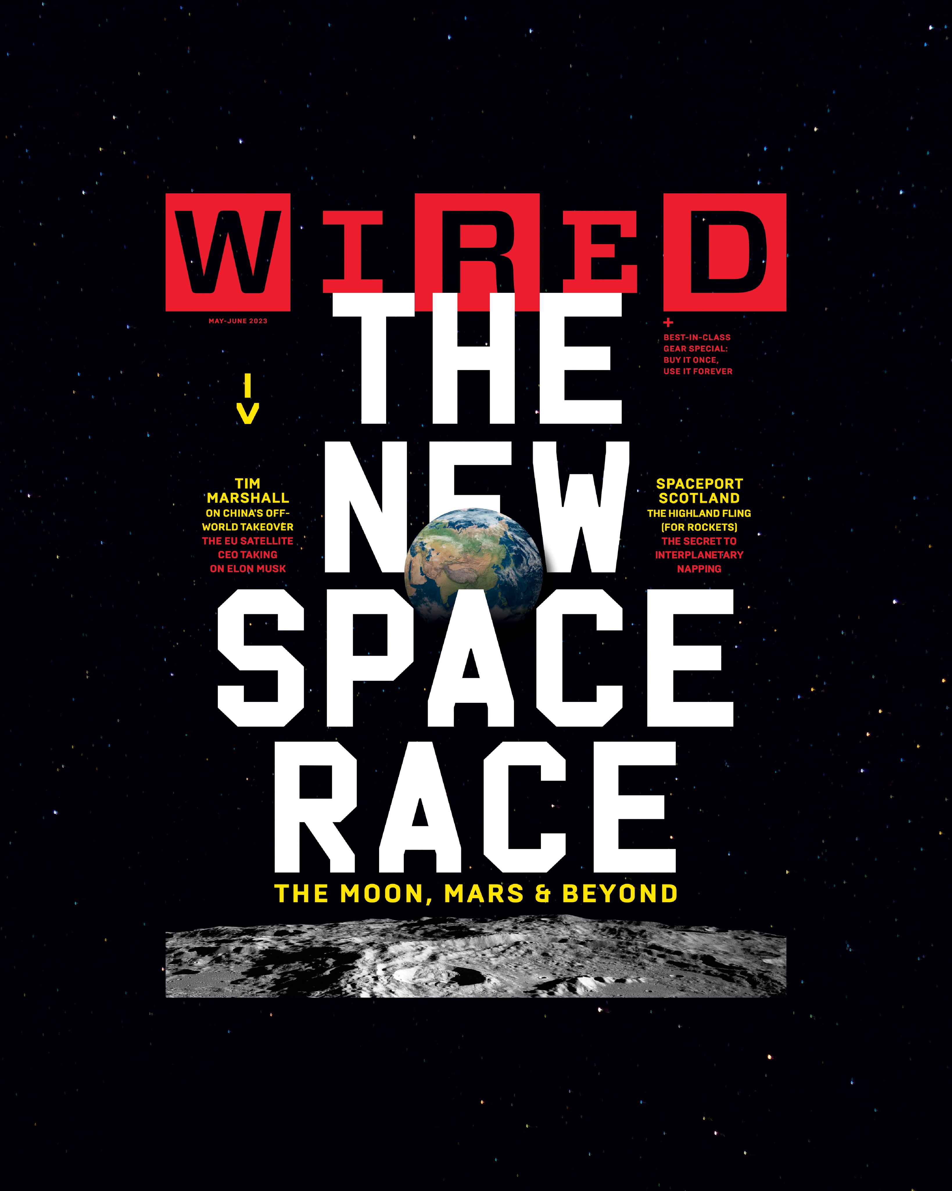 Wired the new space race : the moon, mars & beyond