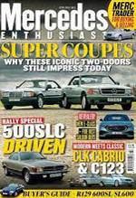 Mercedes enthusiast magazine : super coupes