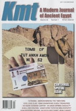 Kmt a modern journal of ancient Egypt
