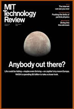 MIT technology review : anubody out there?