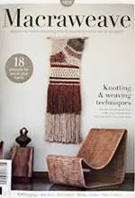 Macraweave : macrame meets weavinf with 18 stunning home decor projects