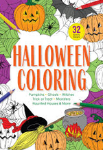 Halloween Coloring : 32 Spooky Designs