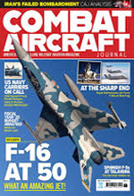 Combat aircraft : America's best selling military aviation magazine : F-16 AT 50 magazing
