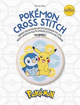 Pokémon cross stitch : bring your favorite Pokémon to life with over 50 cute cross stitch patterns