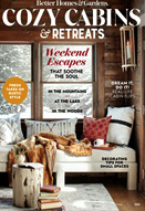 Better homes & gardens cozy cabin retreats