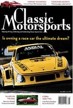 Classic motorsports : is owning a race car the ultimate dream?