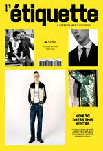 L'étiquette men n°9 : a guide to men's clothing
